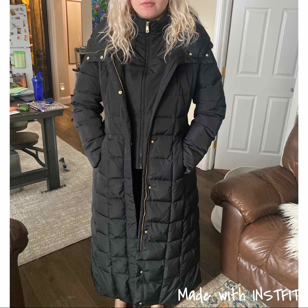 Cole Haan Signature Long Puffer Jacket